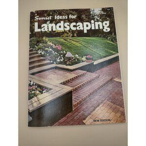 Sunset Magazine Ideas For Landscaping Gardening Guide 1975 Vintage Lawncare